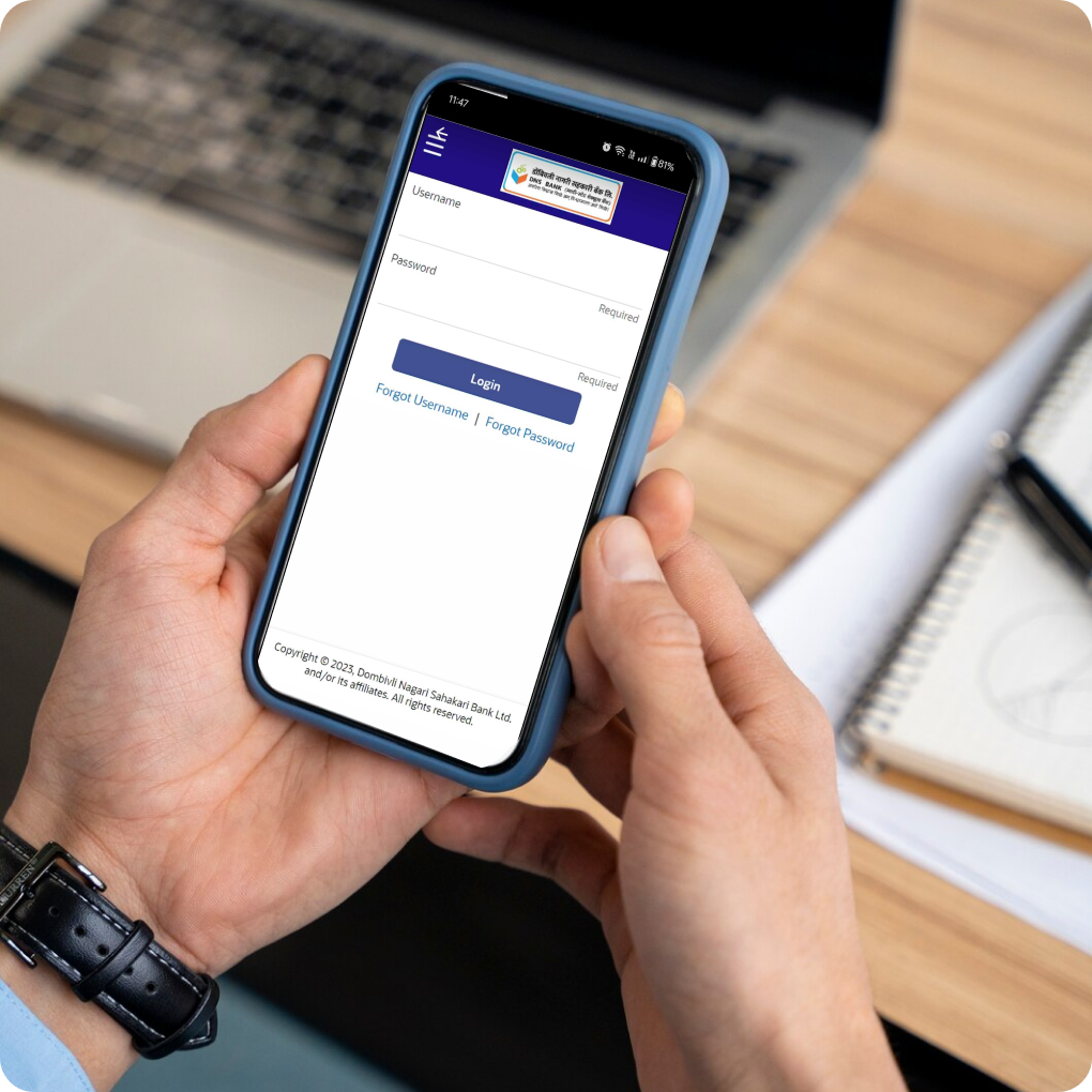 No more waiting, bank on the go with DNS Bank app